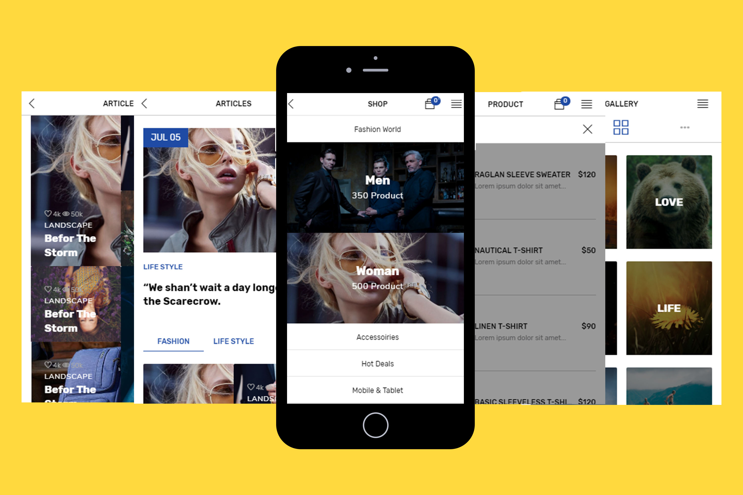 Macha HTML Mobile Template - 1