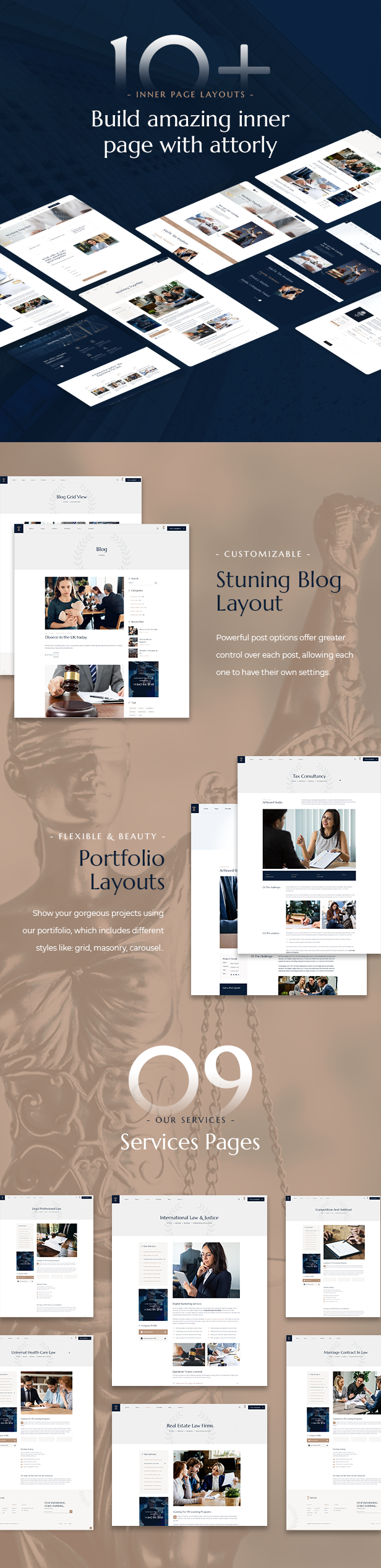 Attorly WordPress Theme
