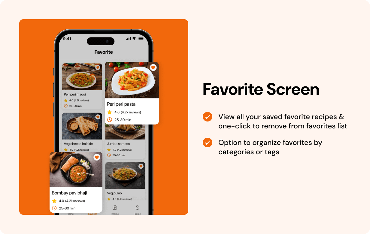 Recipe Full App in Flutter with NodeJs Backend | Cooking Guide App in Flutter - 17