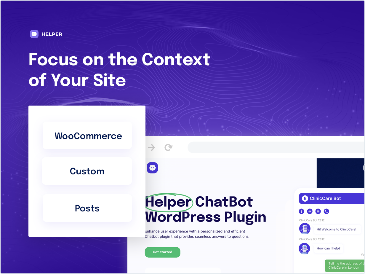 Focus on the Context of your site