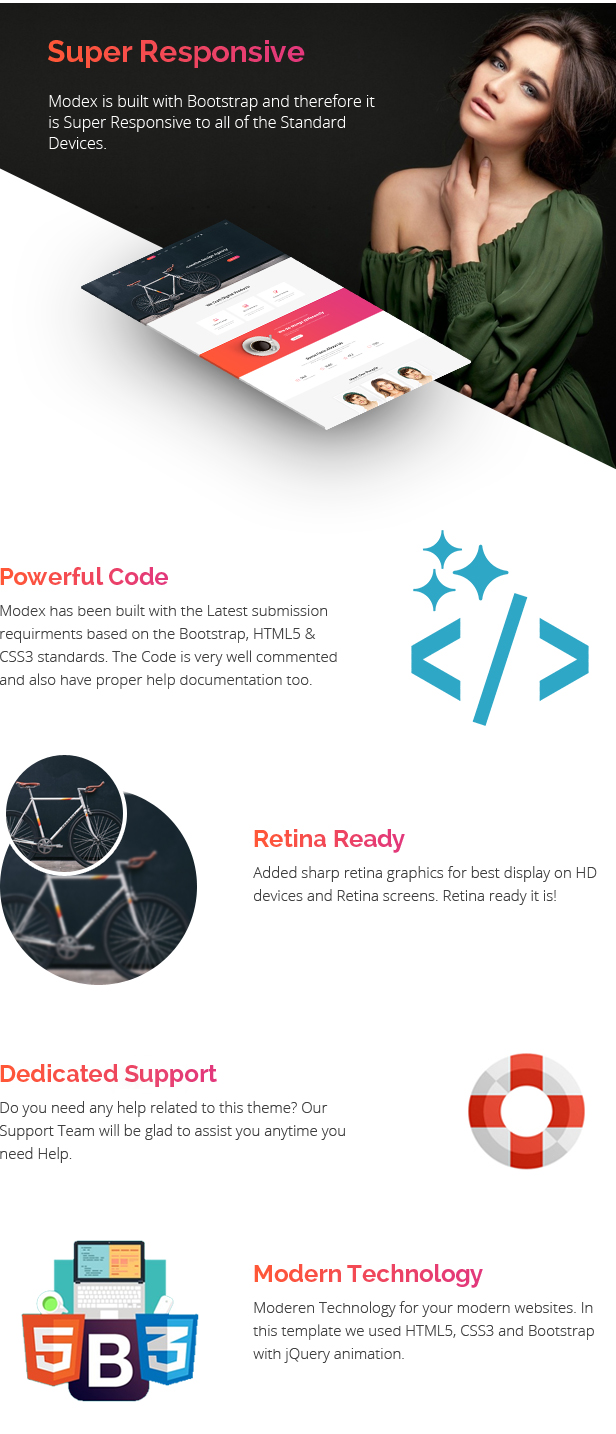 Modex - One Page Parallax - 3