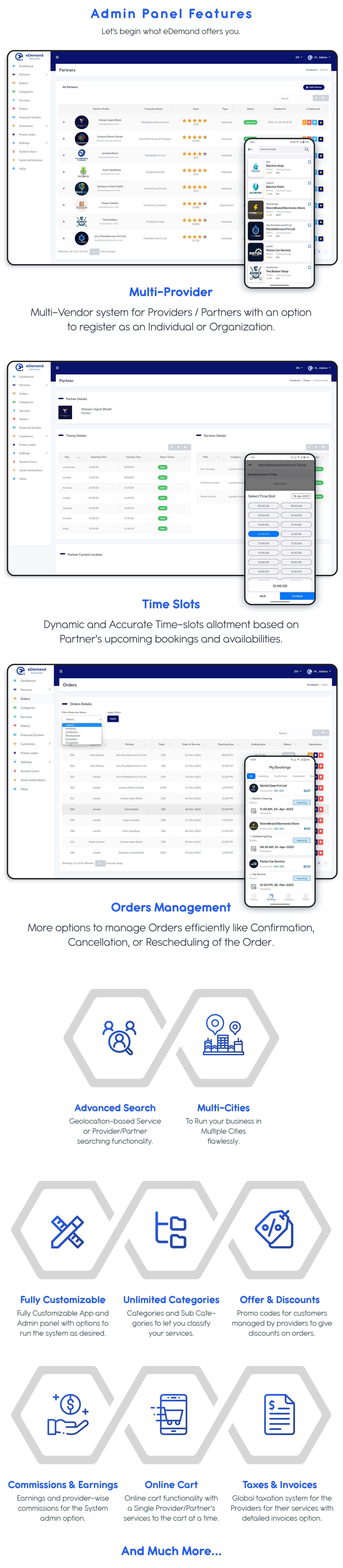 eDemand-Multi Vendor On Demand Handy Services, Handyman with Flutter App | Admin panel | Web Version - 21