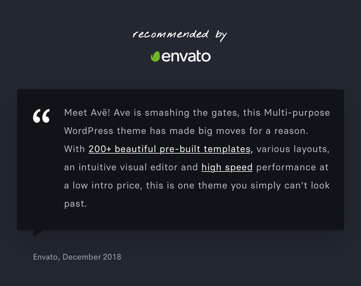 Ave - Responsive Multi-Purpose WordPress Theme - 5