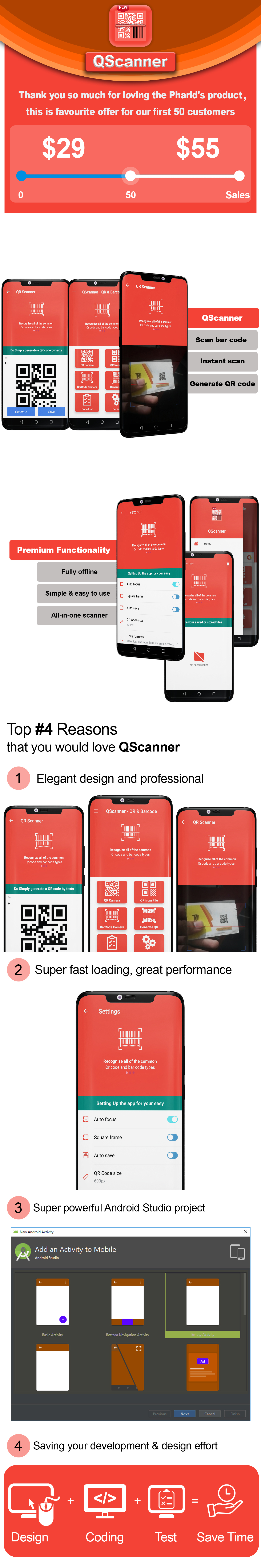 QScanner - QR & Barcode Pro - 4