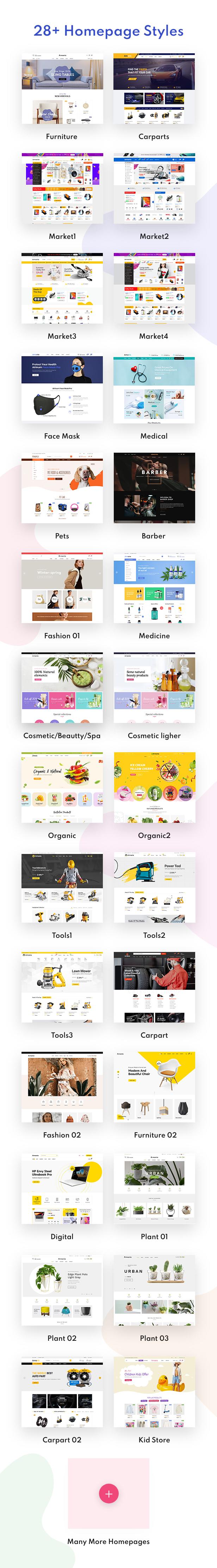 Armania - Fashion, Furniture, Organic, Food Multipurpose Elementor WooCommerce Theme (RTL Supported) - 5