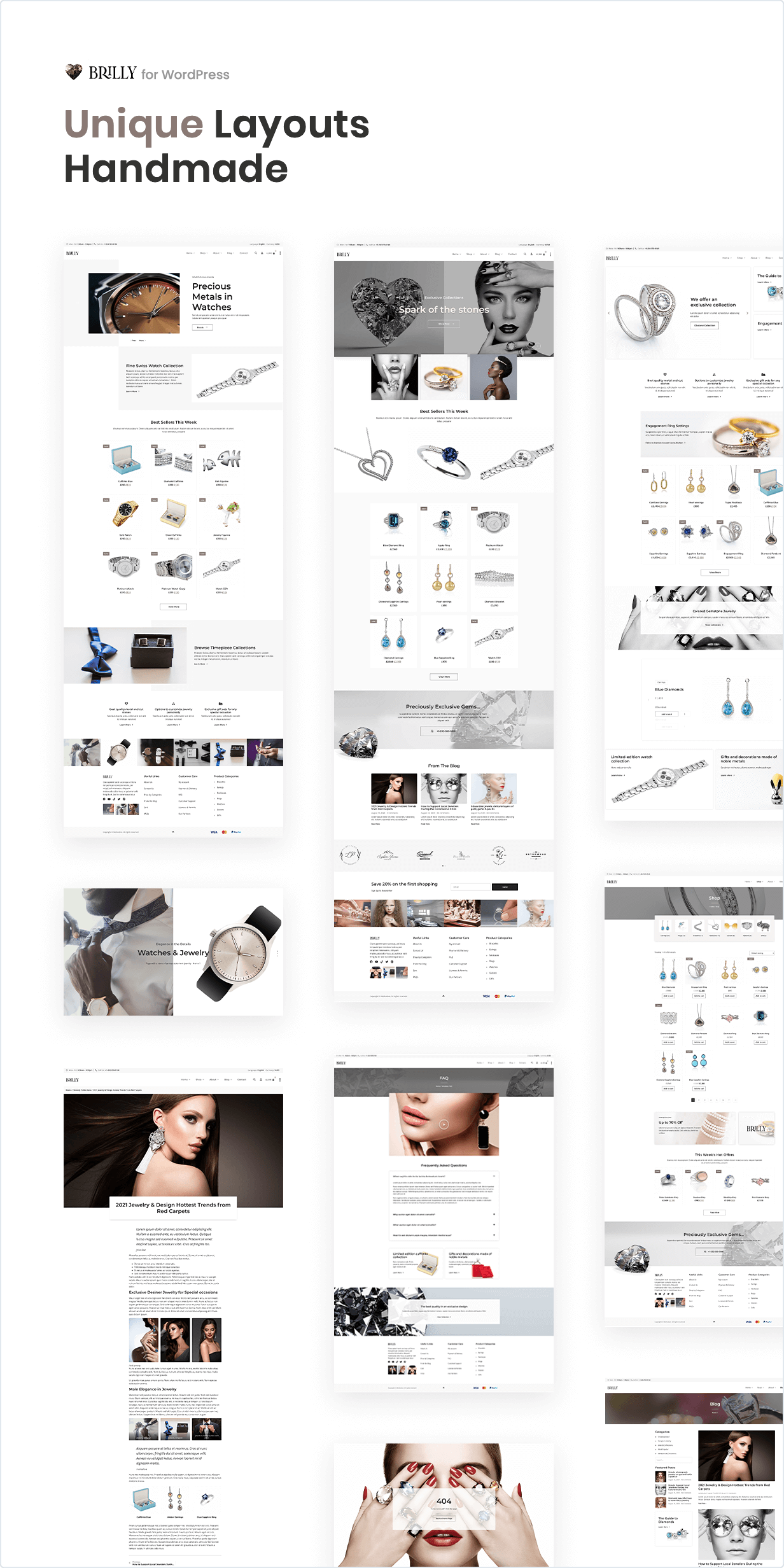 Unique Layouts Handmade