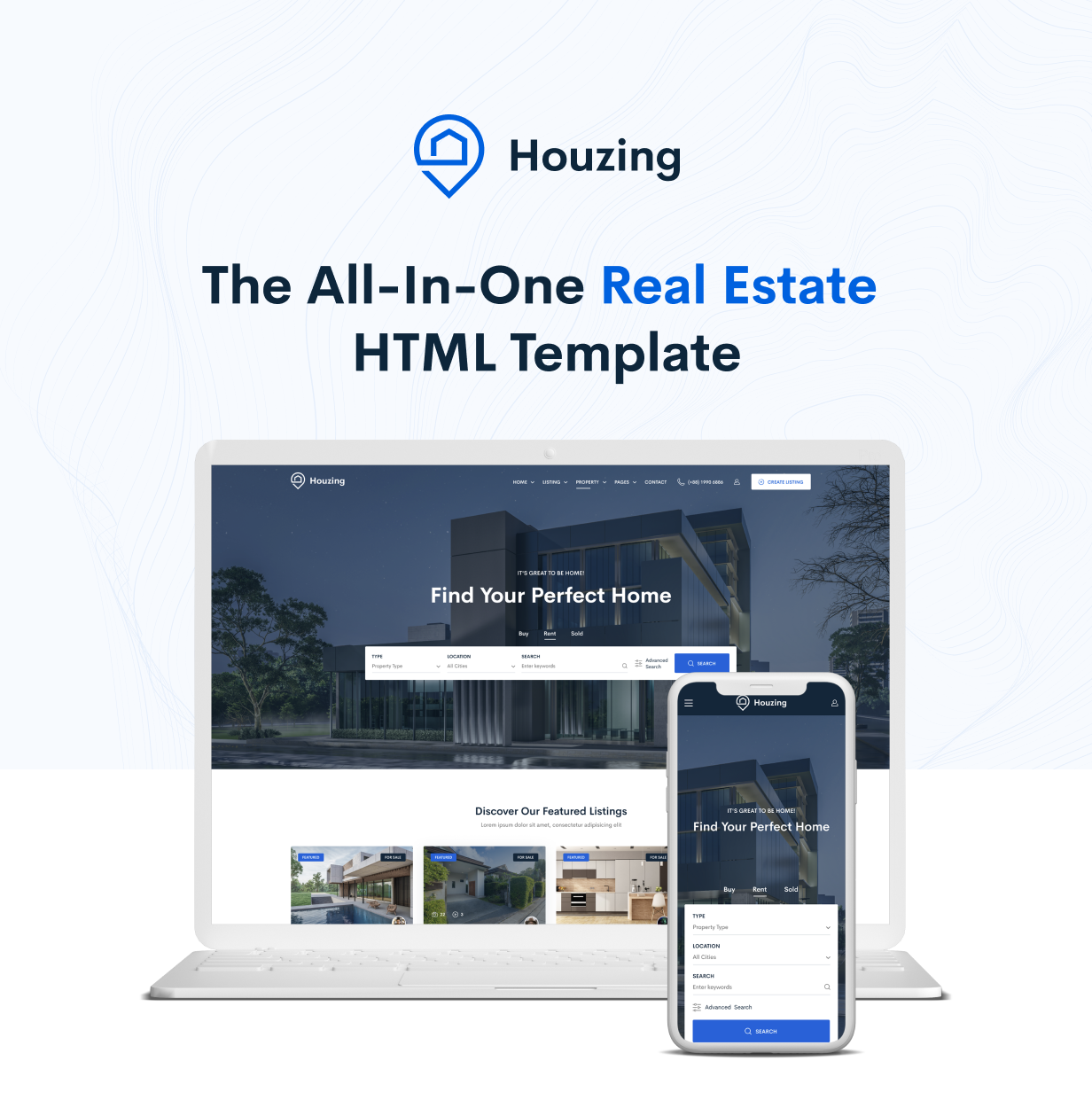 Houzing - Real Estate HTML Template - 1