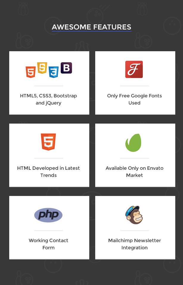Bowl Strike - Responsive HTML template - 5