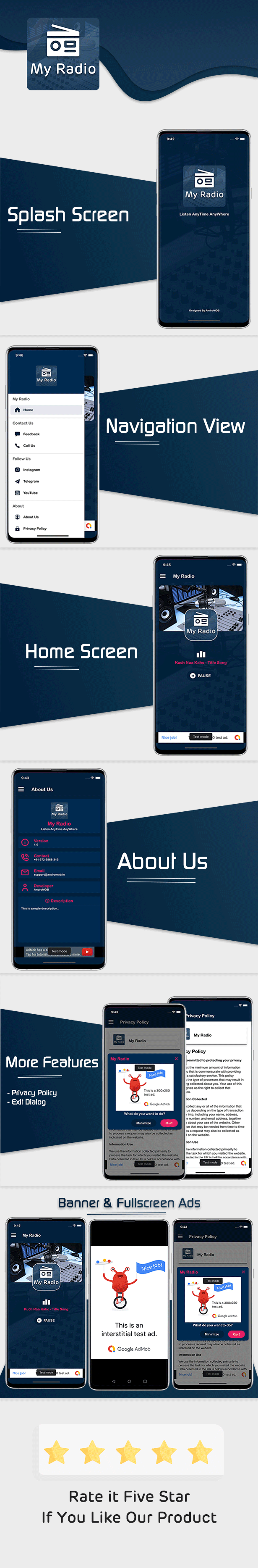 My Radio - iOS Radio App (Single Station) - 2