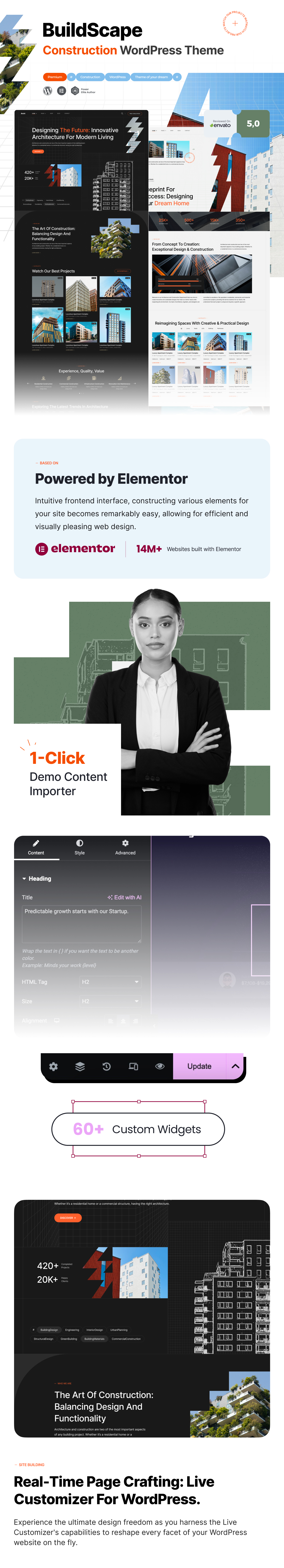 BuildScape - Construction & Architecture WordPress Theme - 2