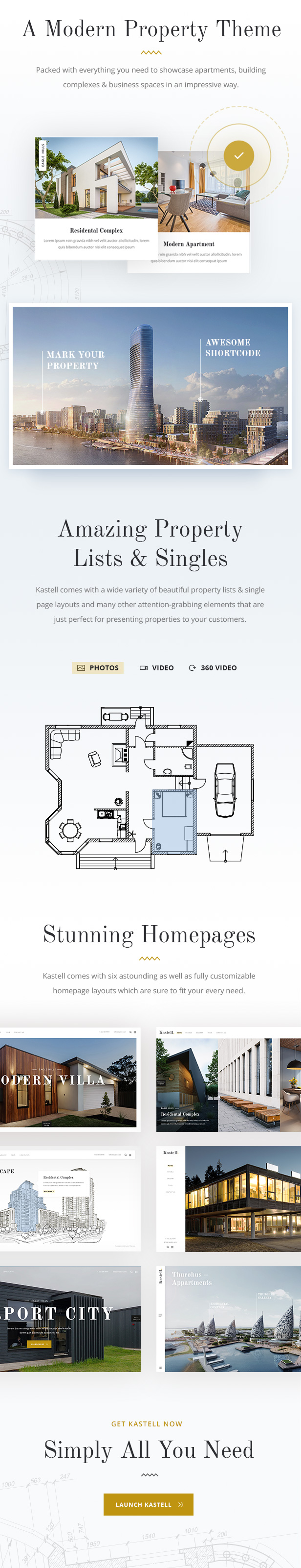 Kastell - Theme for Single Properties and Apartments - 1