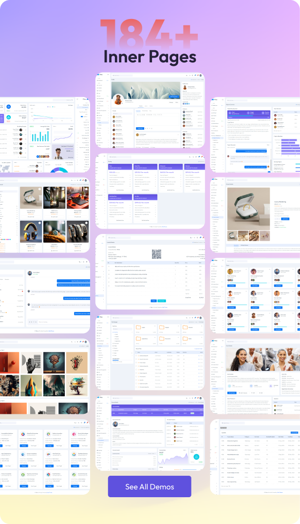Fila - Multipurpose Bootstrap 5 Admin Dashboard Template - 4