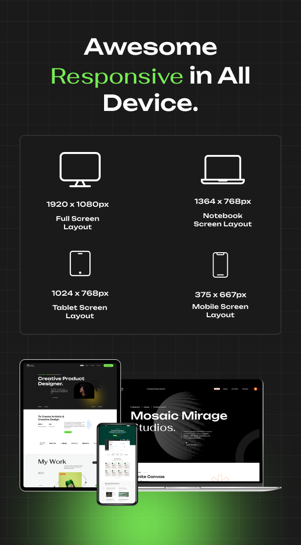 Axleo - Digital Agency Creative Portfolio NextJS Template - 5