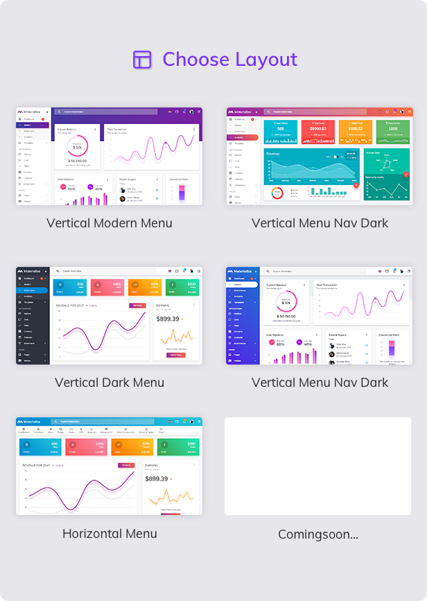 Materialize-材料设计风HTML+Laravel后台管理模板[更至v7.3]