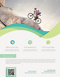 creative corporate flyer template