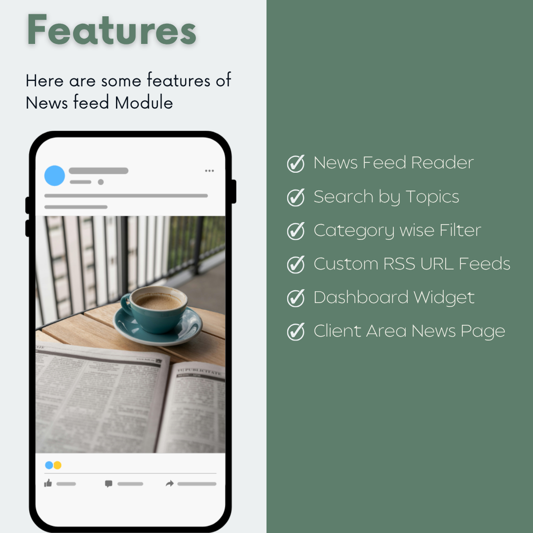 News Feed Module For Perfex CRM - 2