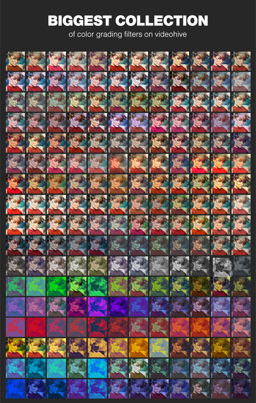 400 Color Grading Filters - 1