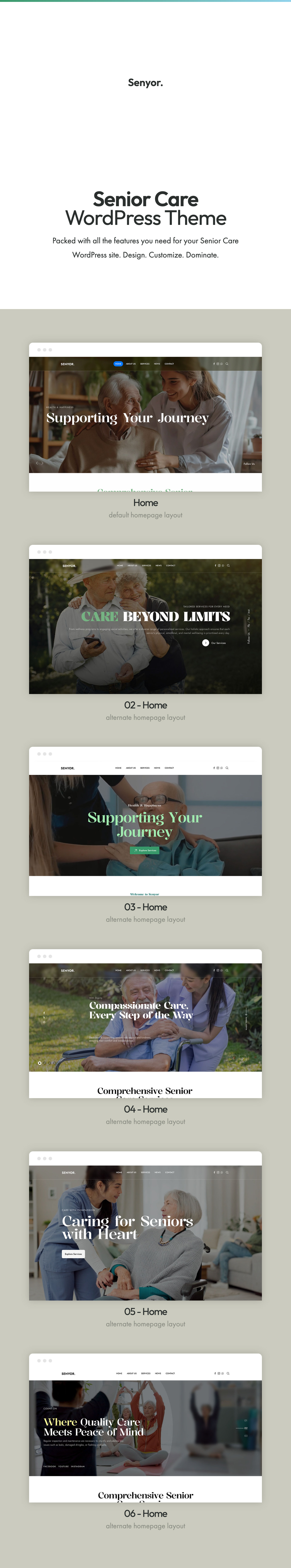 Senyor - Senior Care wordpress theme by pixelwars 