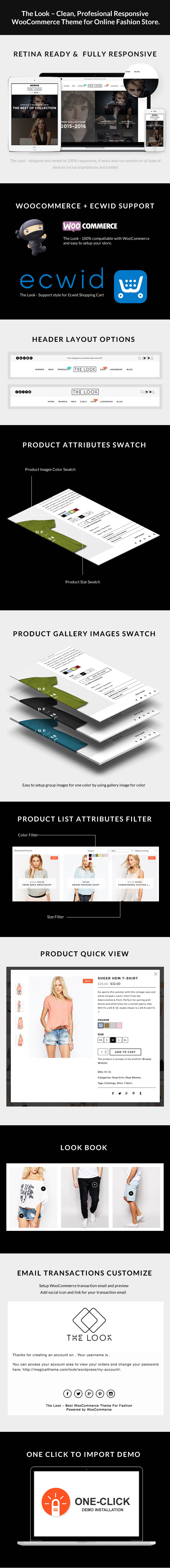 The Look - Clean, Responsive WooCommerce Theme - 1
