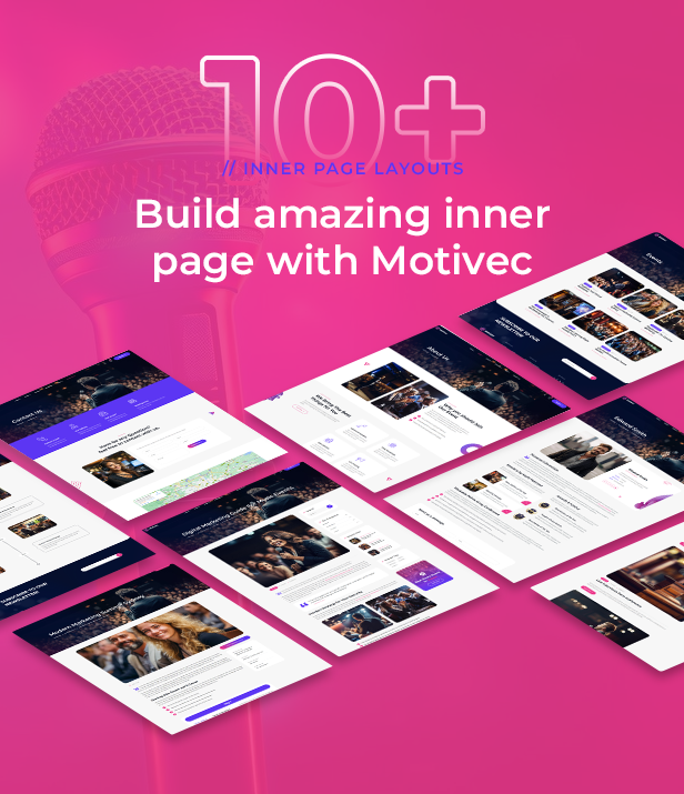 Motivec - Conference and Events WordPress Theme