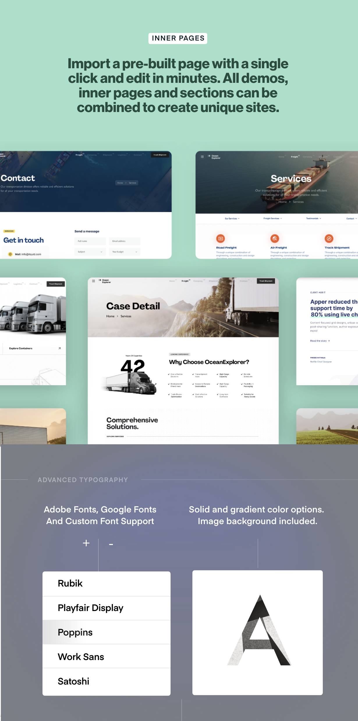 LogisticsHub - Logistics and Transportation WordPress Theme