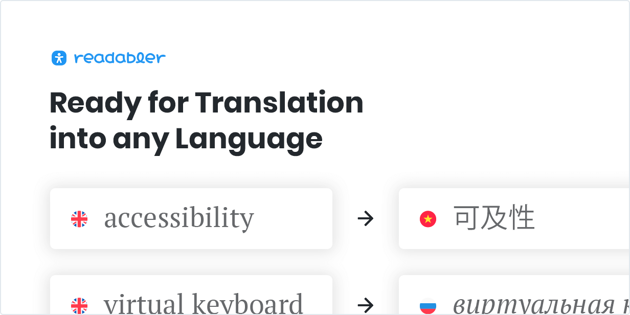 Ready for translation