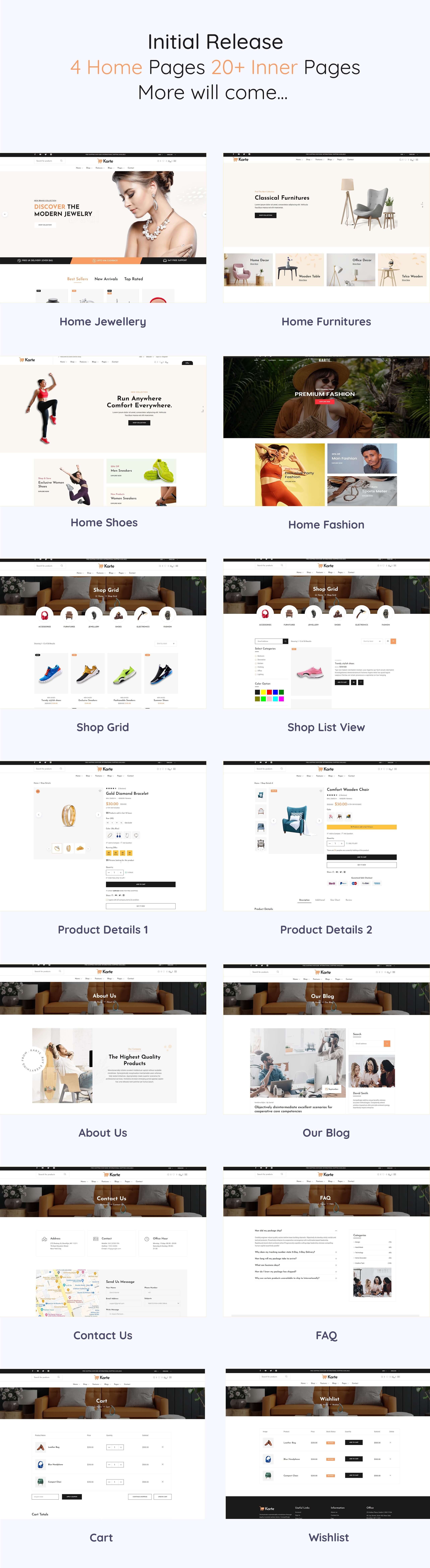 Karte - Fashion Multipurpose E-Commerce HTML Template - 5