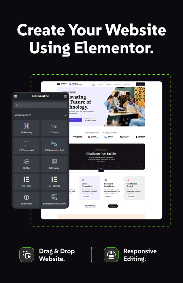 Mortar - Startup Digital Agency WordPress Theme