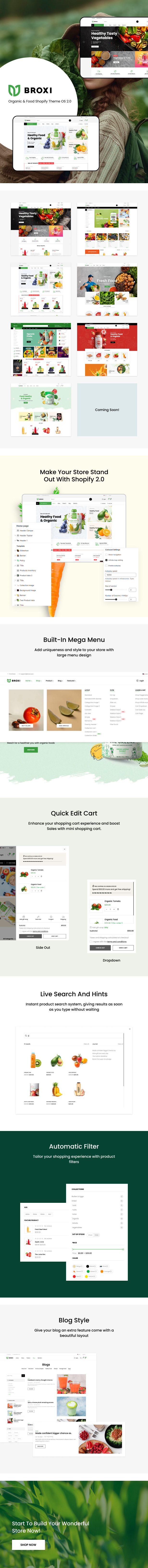 Broxi – Organic & Food Shopify Theme OS 2.0 - 1