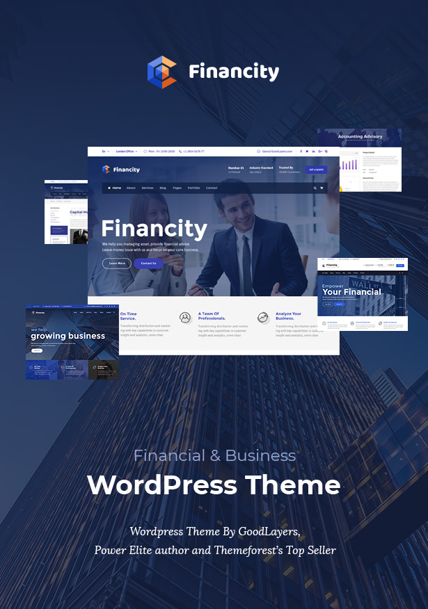 Financity - Business / Financial / Finance WordPress - 2