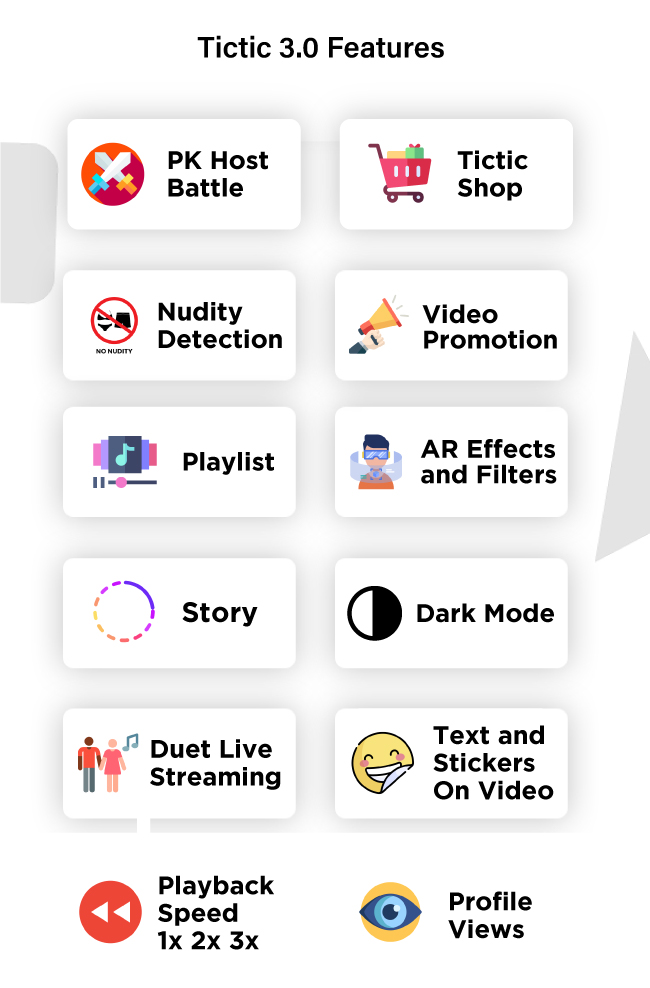 TicTic -  Android media app for creating and sharing short videos - 3