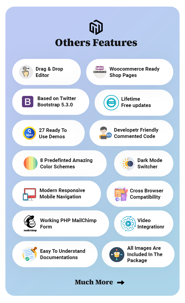 Martex - Software, SaaS & Startup Landing Page WordPress Theme with Automatic AI Content Writer - 7