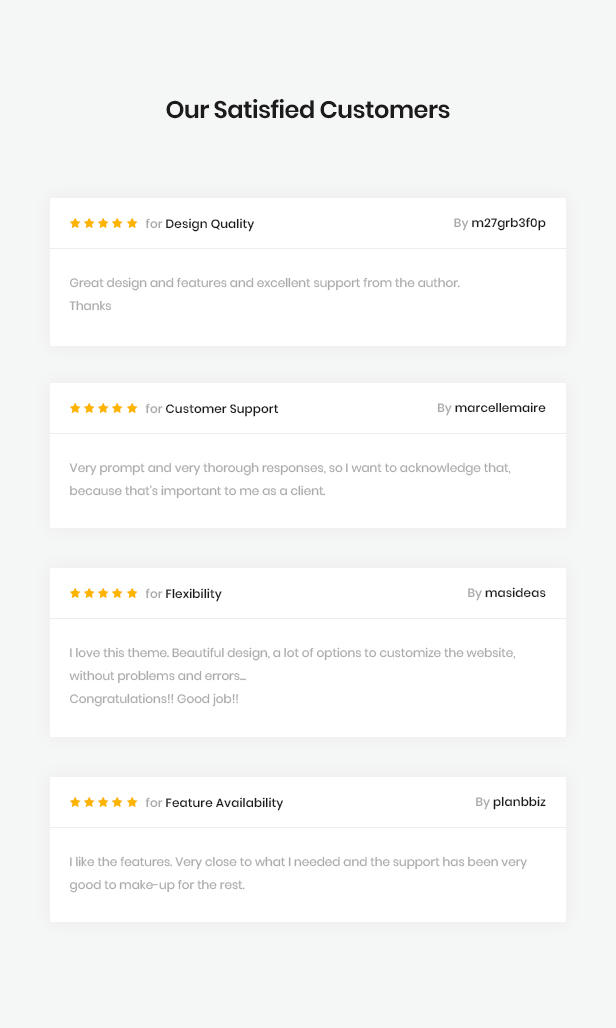 customers review