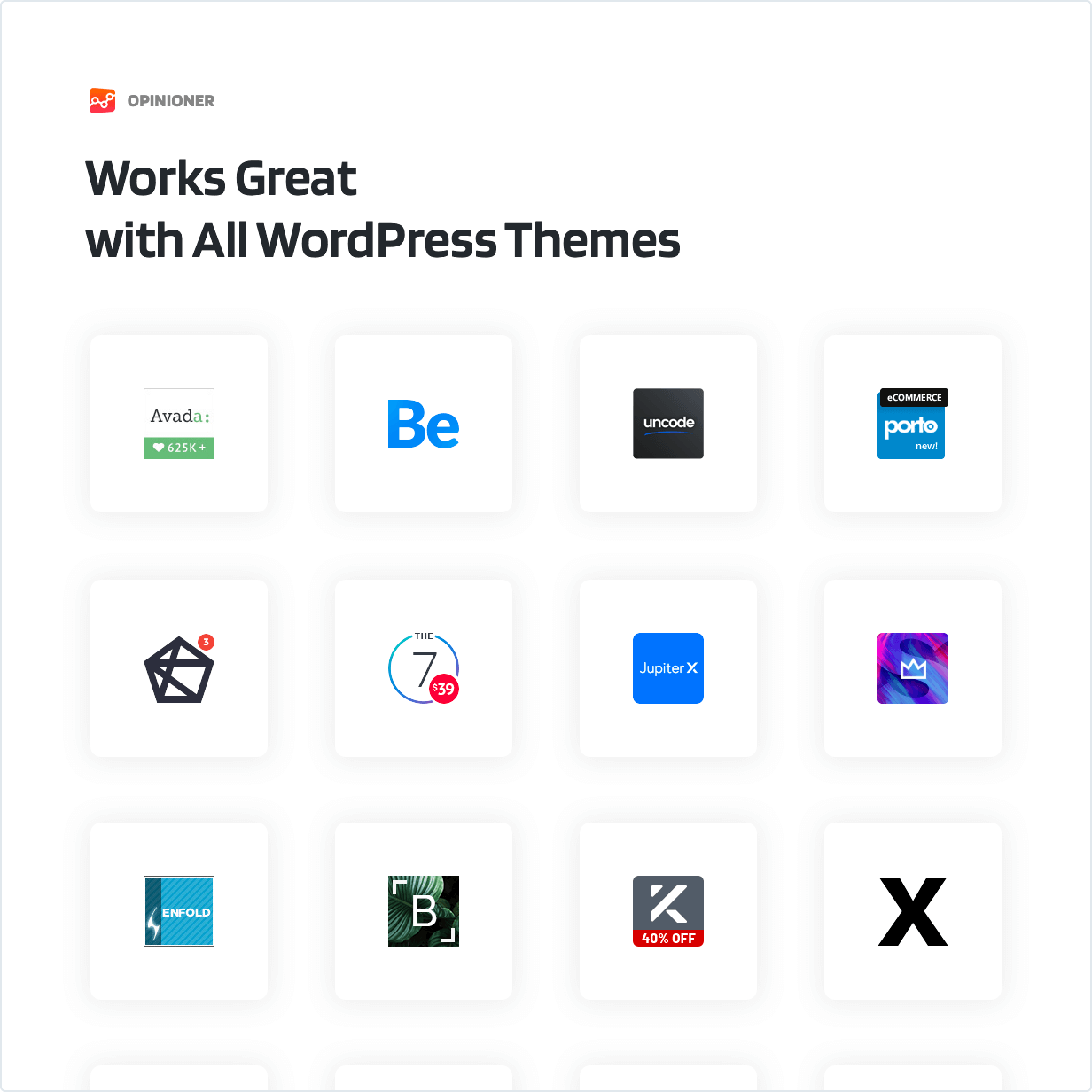 Works great with all WordPress Themes