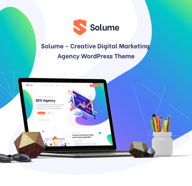 Solume - Digital Marketing Agency WordPress Theme