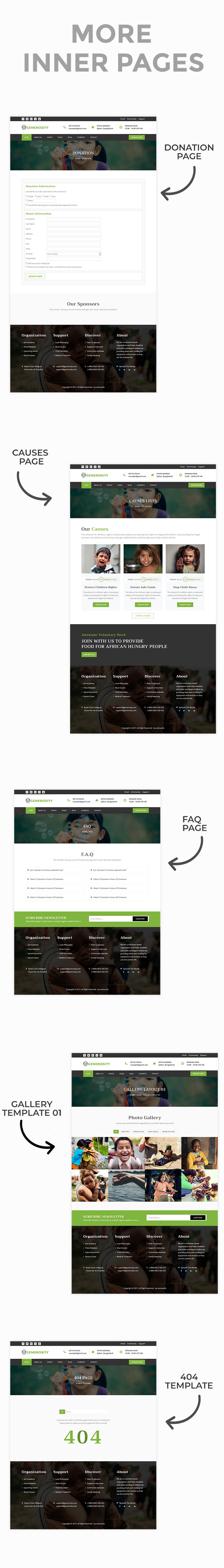 Generosity - Charity HTML5 Template - 9