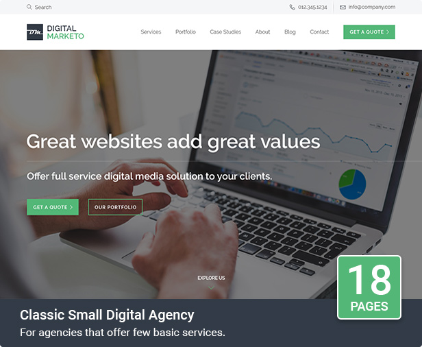 Cynic - Digital Agency Template - 12