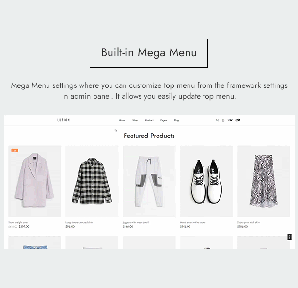 Lusion - Multipurpose Ecommerce Wordpress Theme