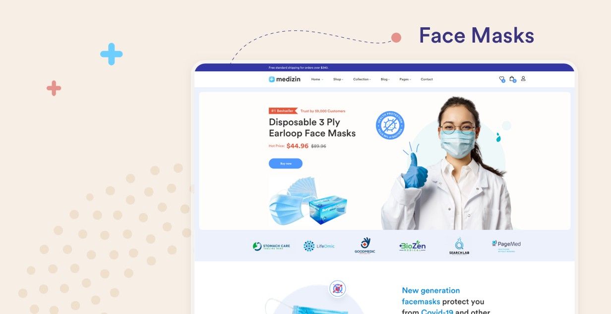 Medizin - Medical WooCommerce Theme - 2