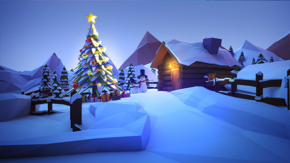 Christmas by highrise | VideoHive