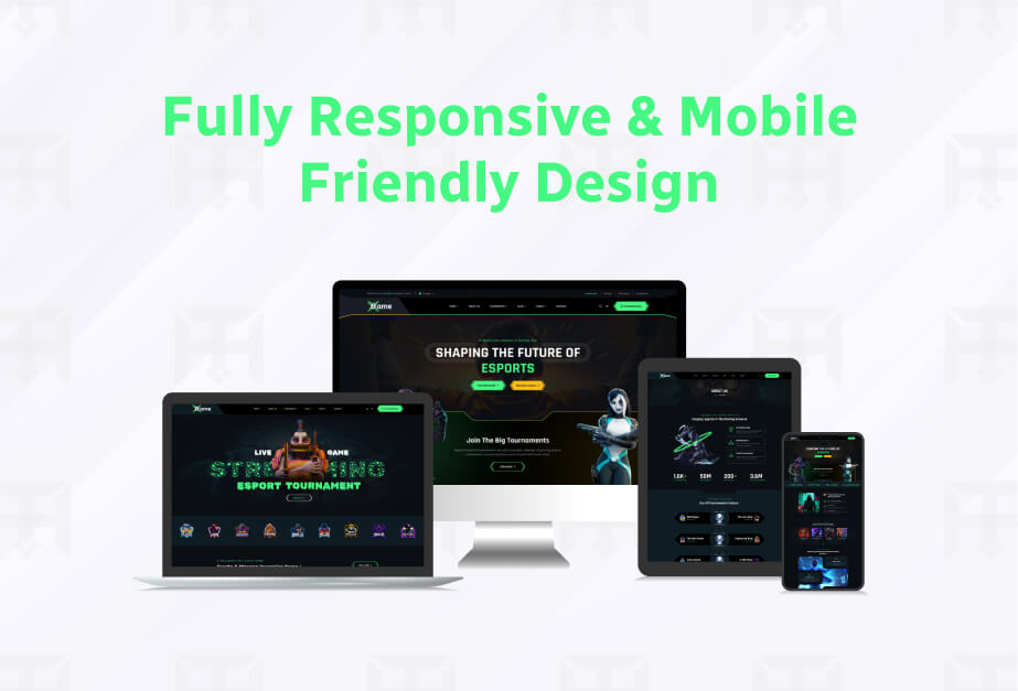 Bame - eSports and Gaming WordPress Theme