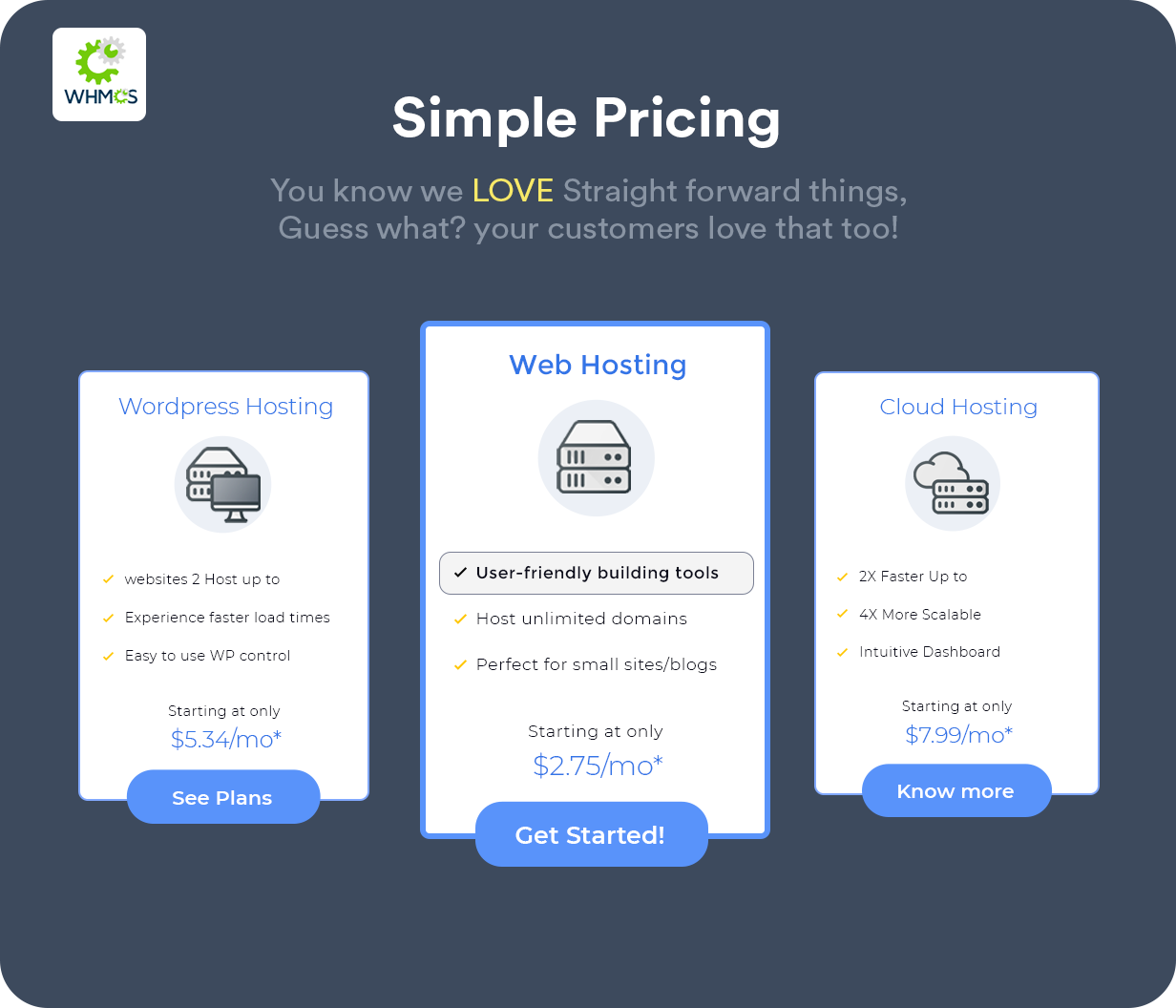 Hustbee - Hosting HTML & WHMCS Template - 3