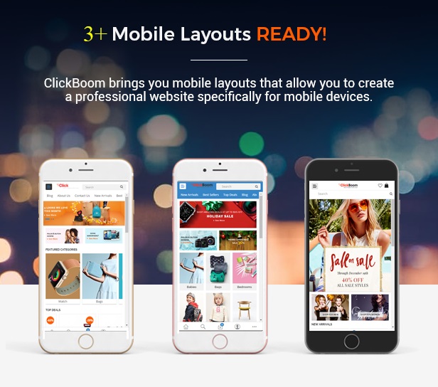 Clickboom - Opencart Theme