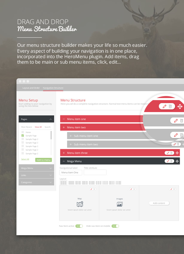 Hero Menu - Responsive WordPress Mega Menu Plugin - 8