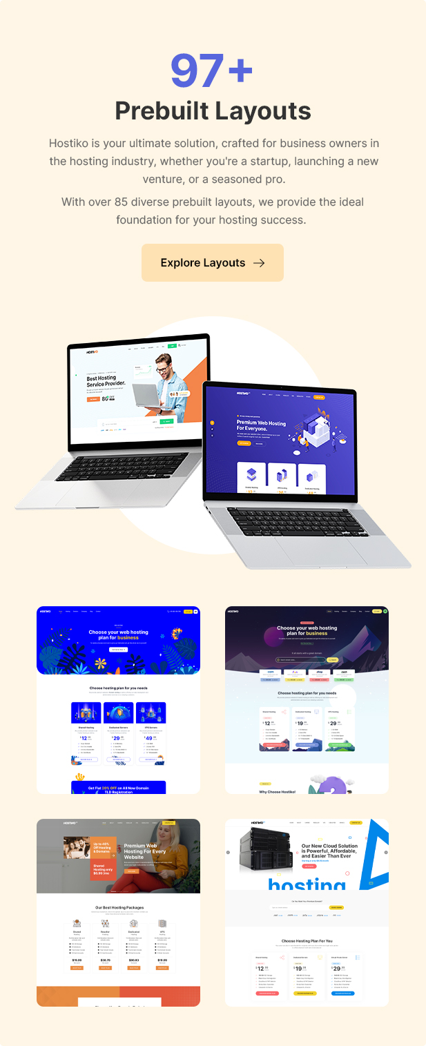 Hostiko - Hosting WordPress & WHMCS Theme - 6