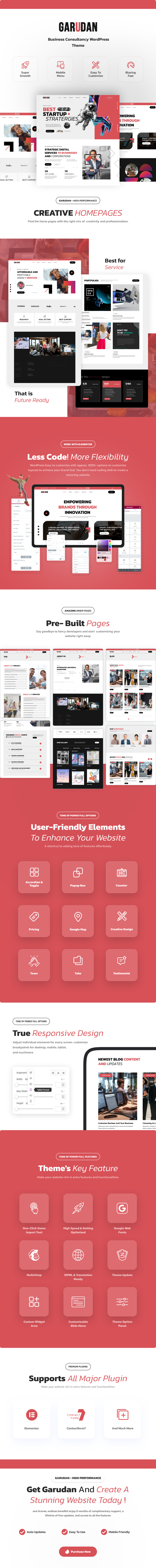 Garudan - Creative Agency WordPress Theme - 1