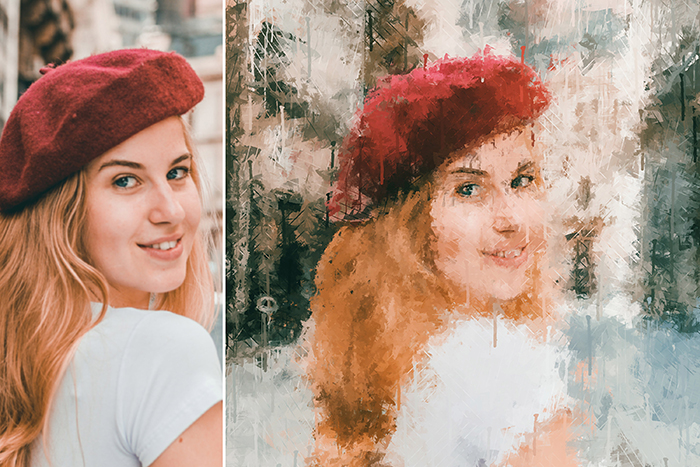 Impressionist Watercolor Photoshop Action - 9