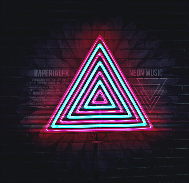 Neon Music Visualizer Audio React - 6