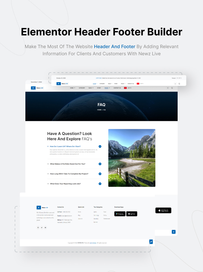 News Portal WordPress Theme | Newz Live | Iqonic Design