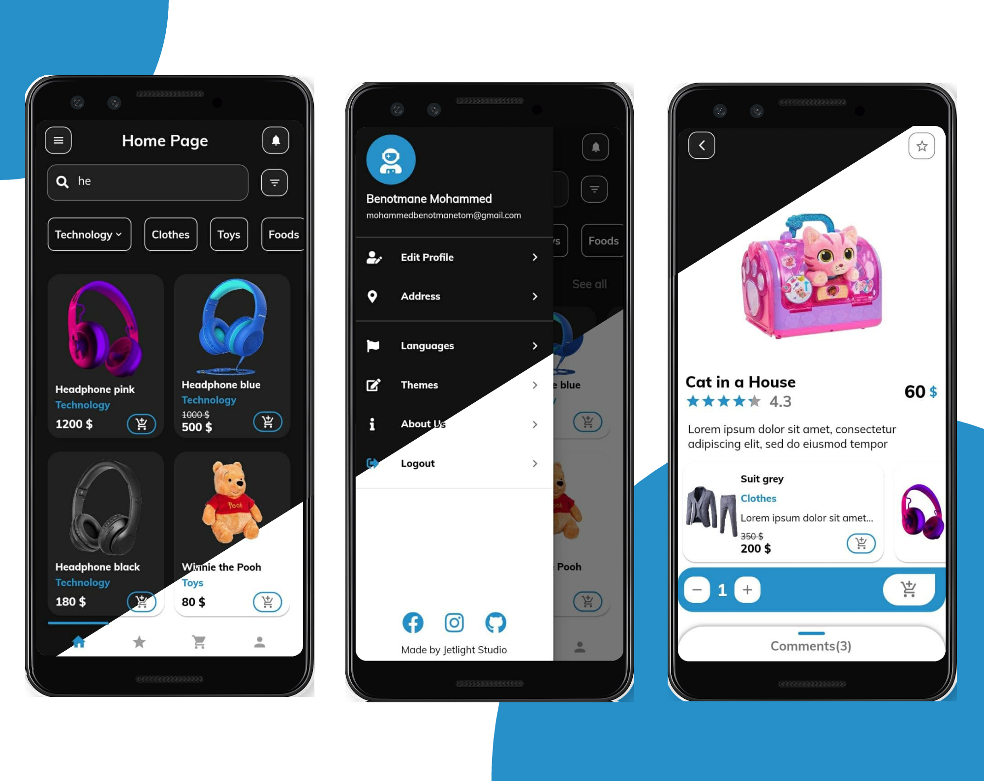 Flutter E-Commerce UI Kit - 6